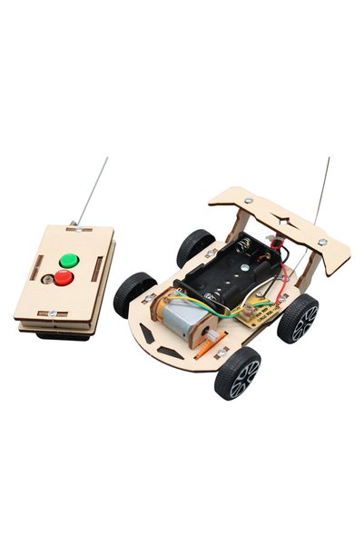 Choice B Type DIY Mini Solar Wireless Remote Control Car Toy Science Educatio...
