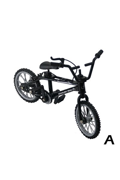 Choice Black 1pcs Retro Alloy Mini Finger BMX Bicycle Assembly Bike Model Toy...