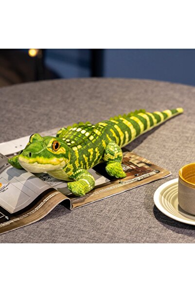 Choice about 50cm green crocodile ald Simulation Cute Long Crocodile Plush Do...