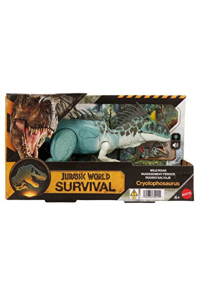 mattel Jurassic World Survival Wild Roar Cryolophosaurus (JKL80)
