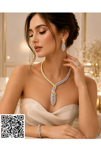 Asaletin Işıltılı İmzası ✨ zirkon taşlı rodyum kaplama bir yıl Garanti ile