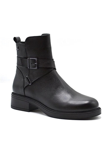 venüs ayakkabı Venus2353502K Women's Leather Boots Black