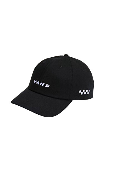 Vans CHECK SIDE CURVED BILL JOCKEY VN000QA6BLK-BLK Μαύρο
