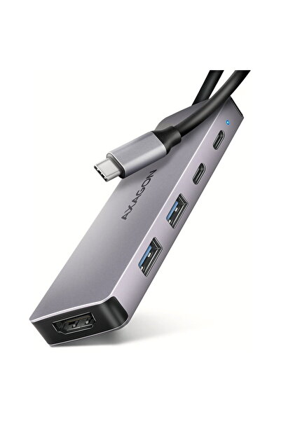 Axagon Hub USB HMC-5H60, USB-C 3.2 Gen 1, 2x USB-A, 4K/60Hz HDMI, PD 100W, 15...