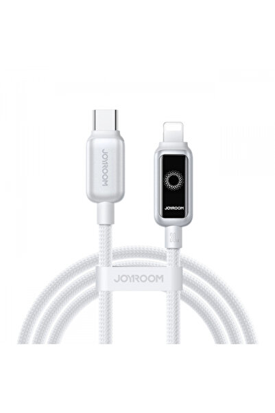 Joyroom Cablu date și încărcare USB-C - Lightning S-A55 StarFlight Display, 3...
