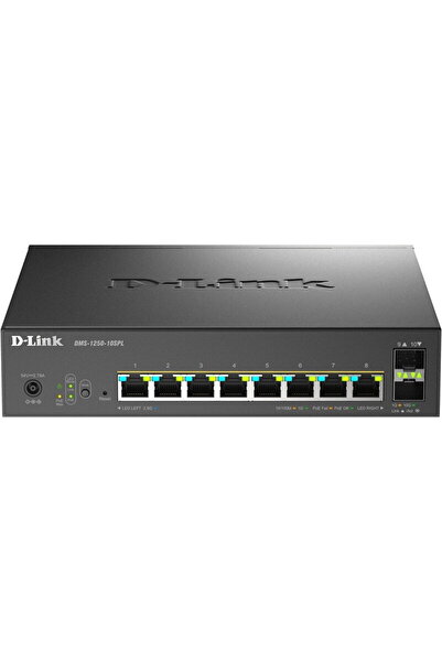 D-Link Switch DMS-1250-10SPL, 8 porturi Gigabit, 2 porturi SFP+, Management L2+