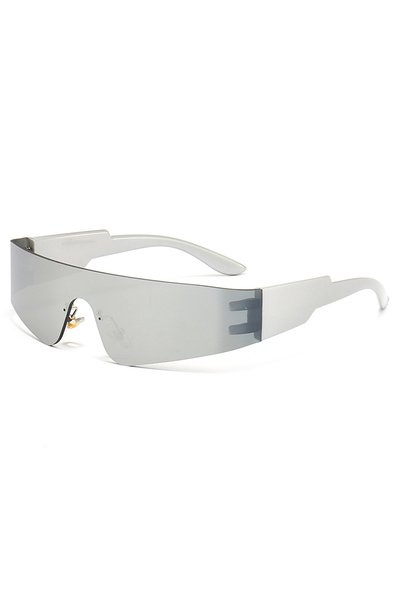 Choice Silver Silver New Trends Y2K Sunglasses Women Men Fashion Punk Framele...