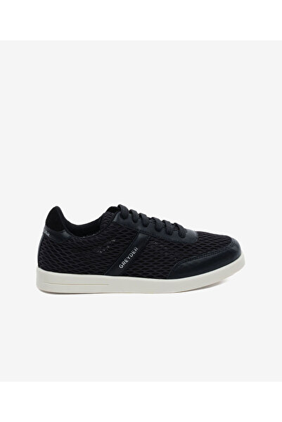 Greyder Kadın Siyah Hakiki Deri Sneaker Ayakkabı 5Y2UA34382