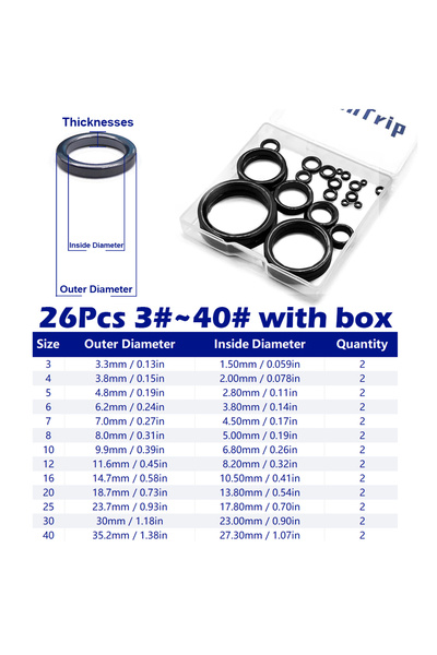 Choice 26Pcs FishTrip 10Pcs~48Pcs Fishing Rod Guide Ring Eyes Repair Kit Cera...