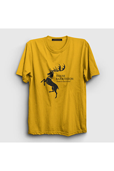 Presmono Unisex Yellow Baratheon Game Of Thrones T-shirt191373tt