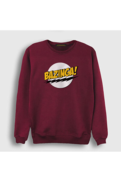 Presmono Unisex klaret crvena Bazinga The Big Bang Theory majica 181129tt