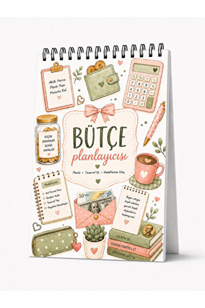 Pembe Yayınevi Bütçe Planlayıcısı - Bütçe Ajandası - Bütçe Takip Çizelgesi