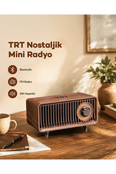 Genel Markalar TRT Nostaljik Mini Radyo