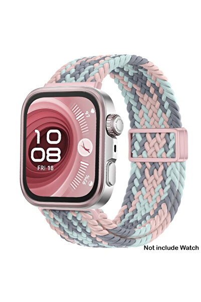 Choice69 For Huawei Fit 4-5 HPU Magnetic Nylon Loop Strap for Watch Fit 5Pro/...