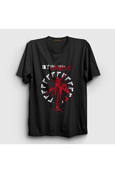 Presmono Unisex crna majica Guns And Angel Rock My Chemical Romance 617152tt
