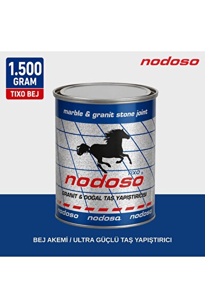 Nodoso 1.500 Gr. Tixo Bej Akemi, Mermer / Doğal Taş Yapıştırıcı + Dondurucu