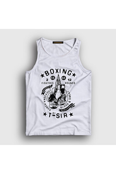 Presmono Bela unisex boksačka UFC MMA poklon majica bez rukava - 496223TT