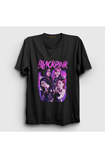 Presmono Unisex Black Lisa Jennie Rose Jisoo Blackpink T-Shirt 571778Tt