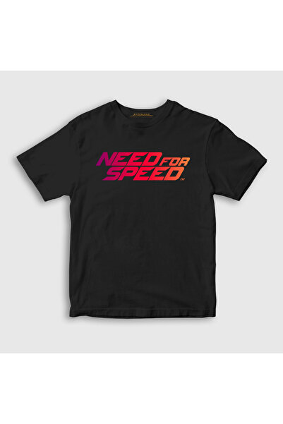 Presmono Need For Speed unisex dečja T-shirt - crni logo, model 459871tt