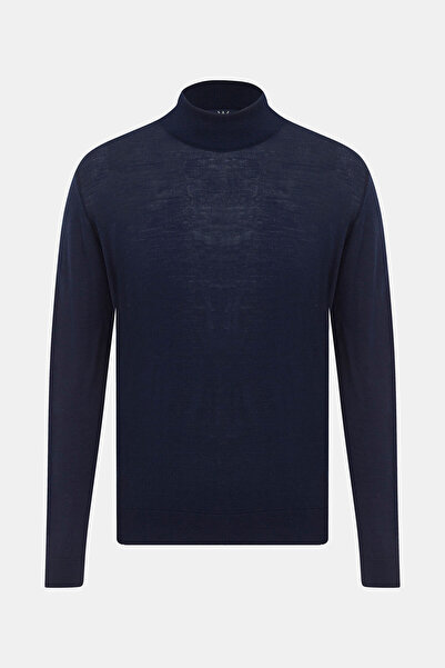 W Collection LACİVERT TRİKO KAZAK