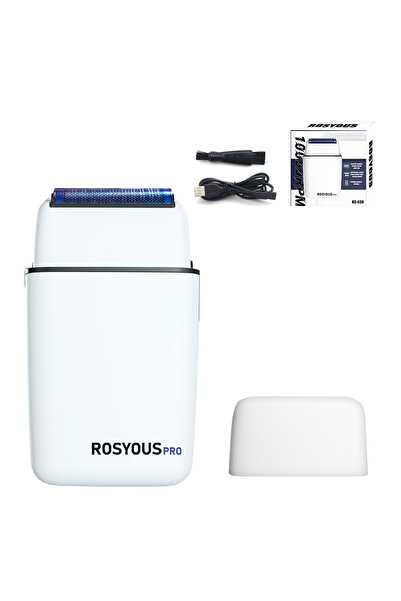 Choice White-Box ROSYOUS RS620 Men's Shaving Machine 10000RPM Double Foil Blu...