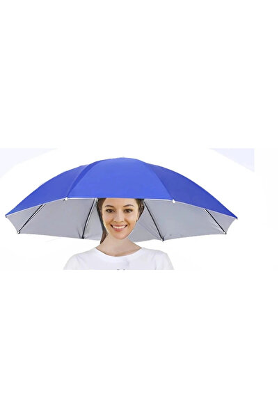 Choice small d Rain Umbrella Hat Foldable Sun Shade Waterproof Fishing Headwe...