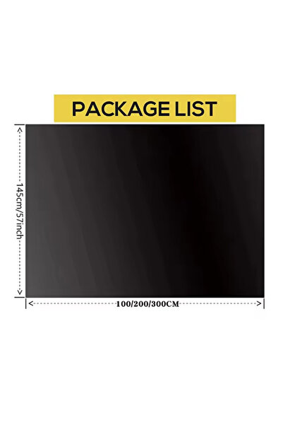 Choice7 145x200cm No Full Tool set 100% Blackout Window Cover Darkest Light B...
