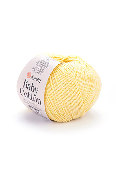 Yarnart Baby Cotton - Дитяча пряжа для в'язання Дитячий жовтий-431
