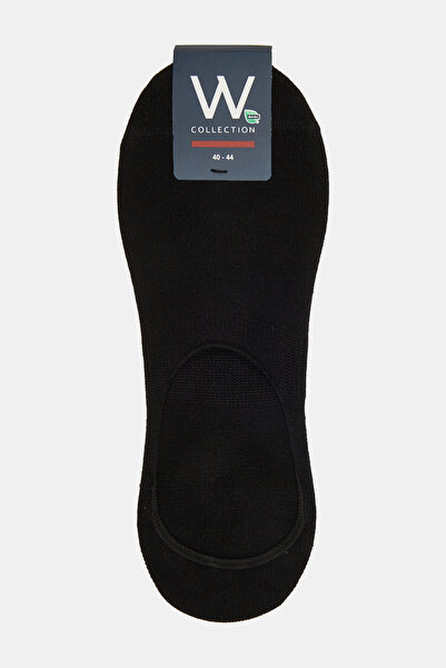 W Collection SİYAH BAMBU BABET ÇORAP