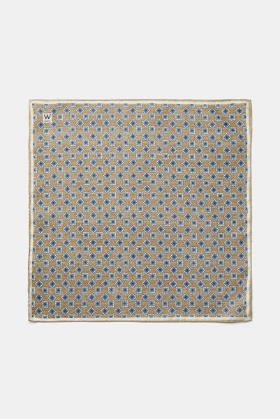 W Collection BEJ KETEN MENDİL
