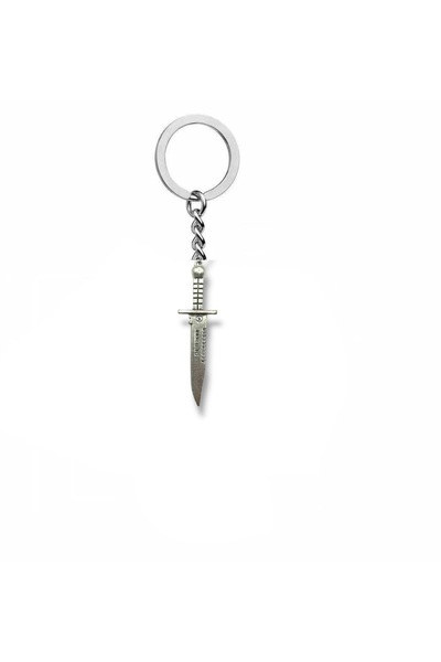 Herşey Nota Breloc cu figurină de cuțit – Accesoriu unisex din metal Zamak