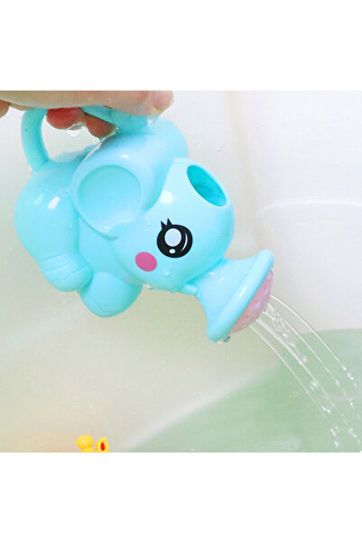 Choice Blue Elephant Baby Bath Toy, Bathing Cute Swimming Water Spraying Clou...