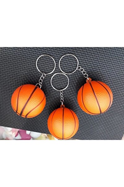 Herşey Nota Basketbol Topu Basketçi Hediye Anahtarlık 1 Adet