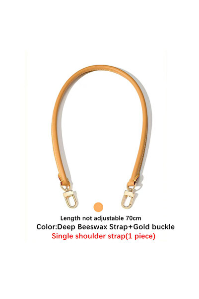 Choice5 Deep Beeswax Strap Women's Cowhide Leather Shoulder Strap Soft Replac...