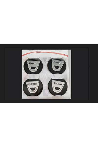 OEM Dacia Alüminyum Jant Sticker 55-56 Mm 4 Adet