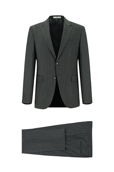 Kiğılı 7 Drop Slim Fit Slim Fit Striped Suit