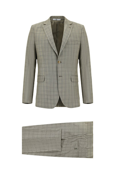 Kiğılı 6 Drop Regular Fit Standard Cut Plaid Suit