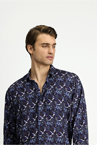 Kiğılı Long Sleeve Regular Fit Sport Printed Shirt