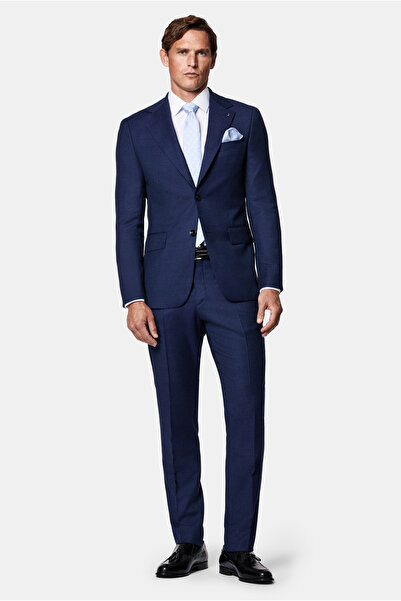 Abdullah Kiğılı 6 Drop Regular Fit Standard Cut Mono Collar 100% Wool Italian...