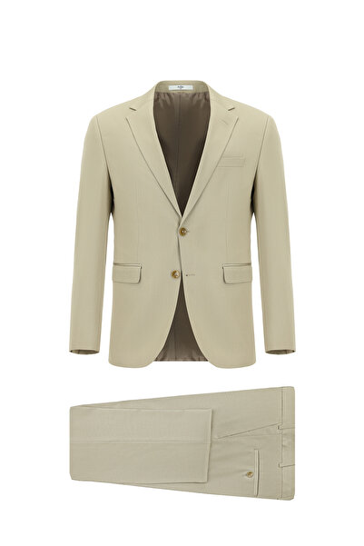 Kiğılı 7 Drop Slim Fit Dar Kesim Pamuklu Lyocell Takım Elbise