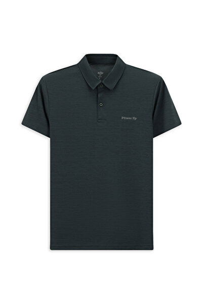 Kiğılı Slim Fit Slim Fit Printed Polo Neck T-Shirt