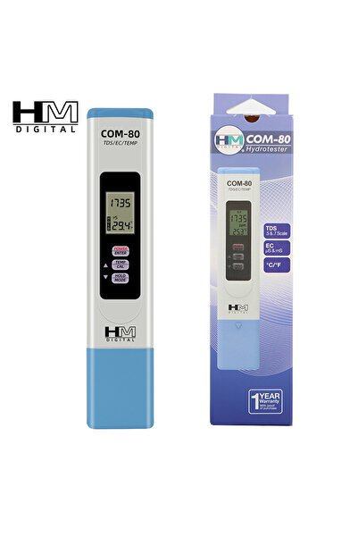 Choice COM-80 HM Digital 3 in 1 Water Quality Tester Portable TDS EC Temp Met...