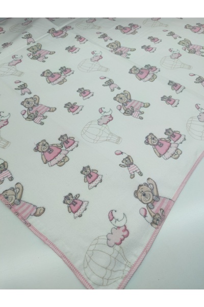 minnakya 80*90 Single-Sided Multi-Purpose Flannel Baby Blanket Stroller Blank...