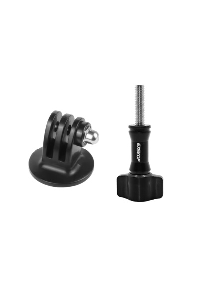 Choice Plastic Material Aluminum Alloy 1/4" Tripod Adapter Mount + Thumb Scre...