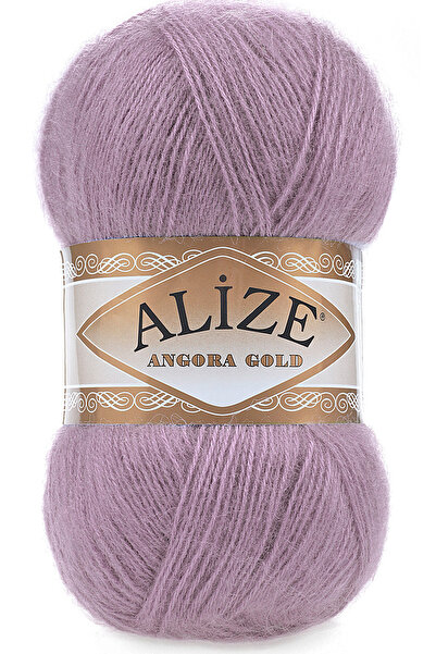 Alize Angora Gold 20% Wool Hand Knitting Yarn 312 Mountain Pink