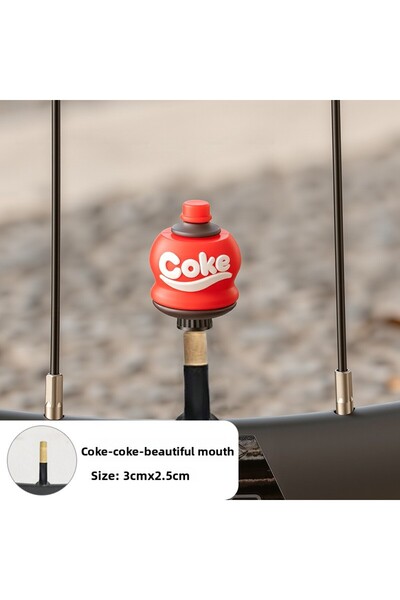 Choice9 Type E Cute Bicycle Valve Core Cap Cartoon Shape Road Bike Mountain B...