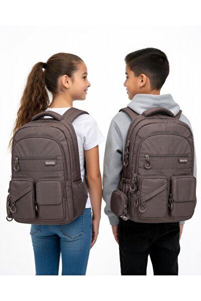KY Dp Casual a Quality Mink Multi-Eye Water Repellent School Sports Travel Da...