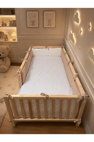 BABYNENA 120X200 cm Montessori Bedside Protector, Bedside Protection