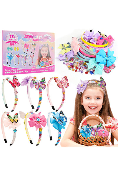 choice2 JABT003 Hair Accessories for Girls-Arts and Crafts Gift DIY Headband ...