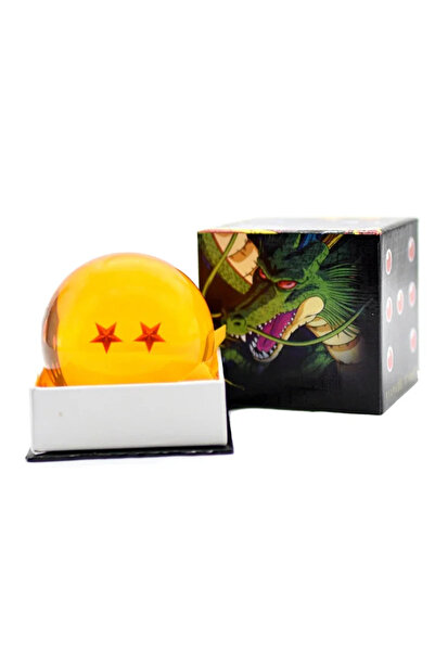 Choice5 Bandai 3.5cm With box 2 orange Bandai Anime Dragon Ball Crystal Ball ...